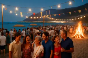 Feste tradizionali sulle spiagge italiane: dove vivere serate indimenticabili con la gente del posto