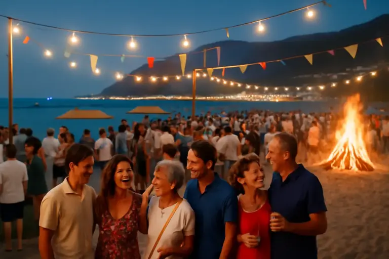 Feste tradizionali sulle spiagge italiane: dove vivere serate indimenticabili con la gente del posto