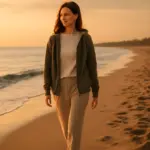 Cosa indossare per una passeggiata in riva al mare al tramonto? Scegli gli abbinamenti ideali per il comfort