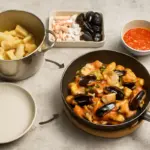 Paccheri allo scoglio passo-passo: così eviti il rischio di pesce asciutto