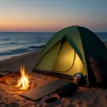 Come organizzare una notte in tenda sulla spiaggia? Le regole fondamentali per vivere la magia senza rischi