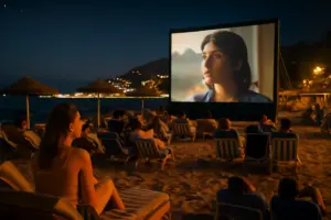 Esistono rassegne di cinema sulla spiaggia in Italia? Vivi la magia sotto le stelle senza stress