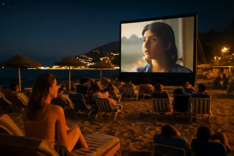 Esistono rassegne di cinema sulla spiaggia in Italia? Vivi la magia sotto le stelle senza stress