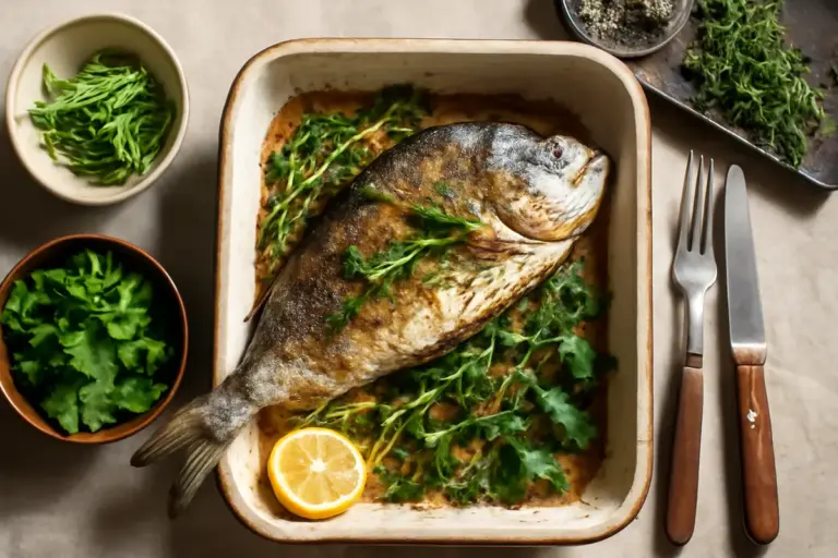 Pesce fresco al forno con erbe aromatiche: la combinazione che valorizza ogni specie