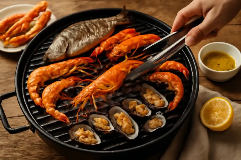 Grigliata mista di pesce da fare a casa: come ottenere crostacei succosi