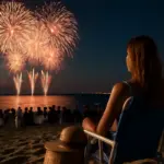 Spiagge con spettacoli pirotecnici d’estate: i punti migliori per una vista privilegiata