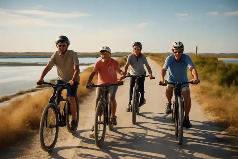 Gite in bicicletta tra saline e riserve costiere: percorsi accessibili anche ai meno allenati