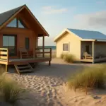 Chalet e bungalow sulla spiaggia: scopri il compromesso ideale tra comfort e natura