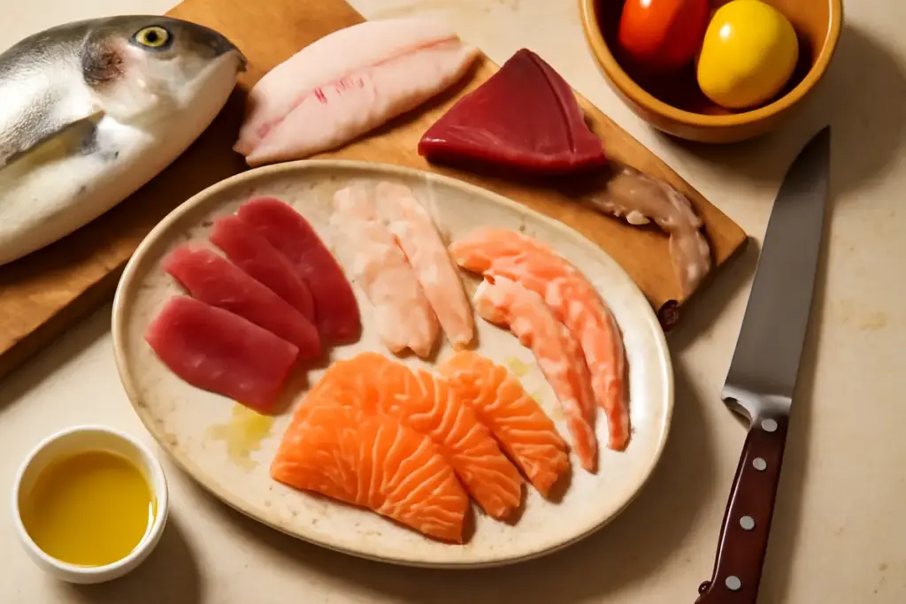 Sashimi italiano: quali pesci usare e come tagliarli per un antipasto innovativo